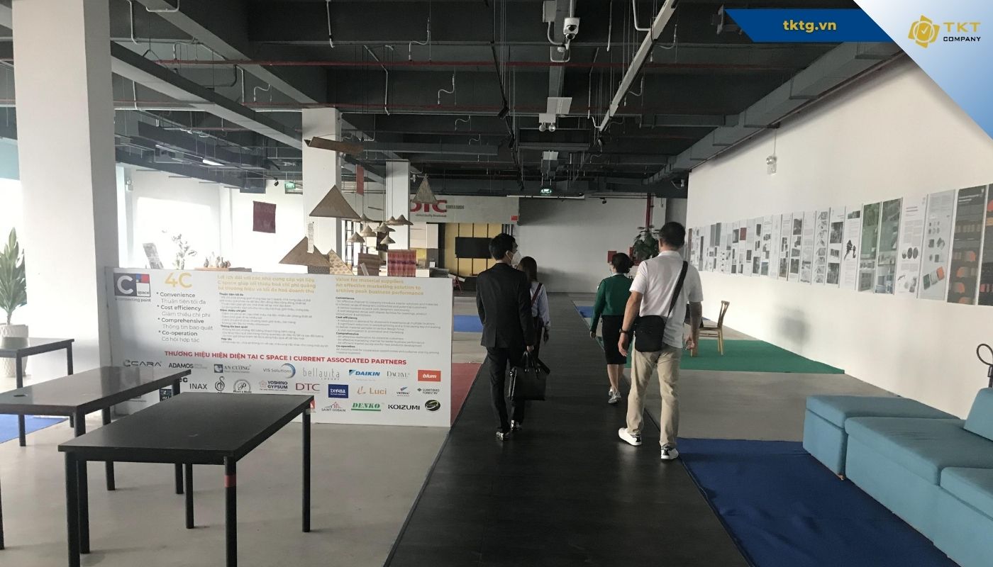 Hoạt động nội bộ thăm công trình TKT Company tòa nhà Q7