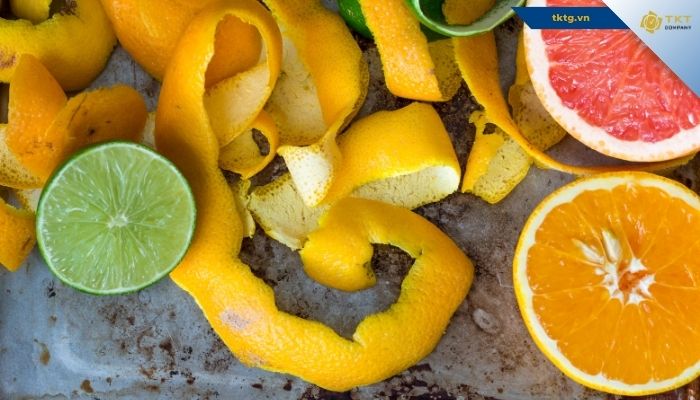 Cách khử mùi sơn trong nhà mới bằng vỏ cam hoặc vỏ bưởi