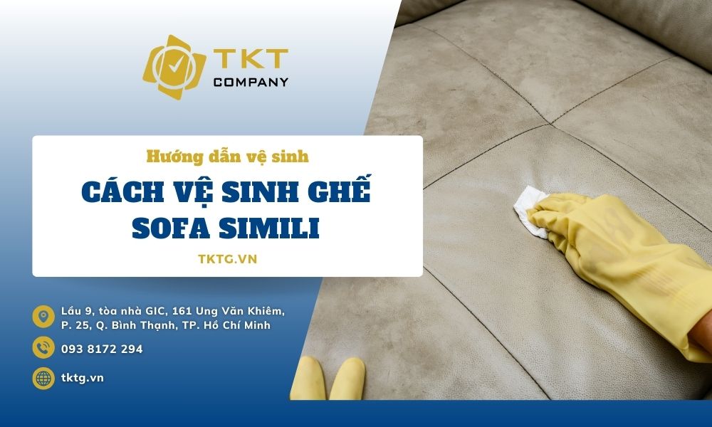 5 Cách vệ sinh ghế sofa simili​ đơn giản tại nhà