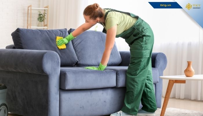 Đội ngũ vệ sinh chuyên nghiệp, tận tâm