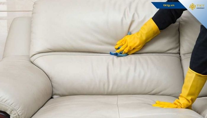 Lưu ý khi vệ sinh ghế sofa Simili