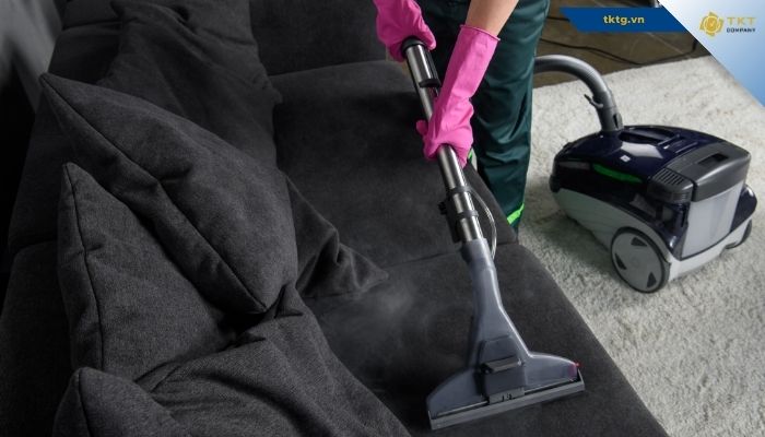 Quy trình dịch vụ vệ sinh ghế sofa ở quận Bình Thạnh tại TKT Company