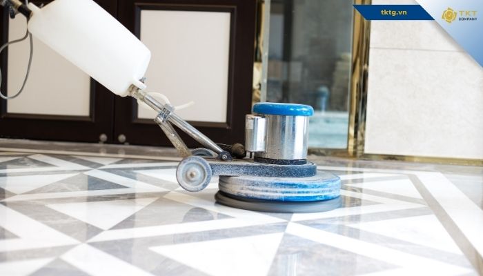 Sàn gạch chưa trầy hoặc xuống cấp có cần đánh bóng không?