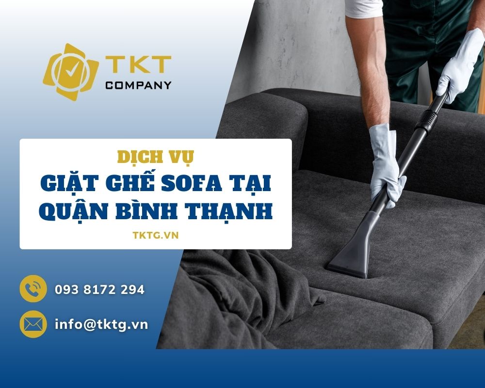 Dịch vụ giặt ghế sofa tại quận Bình Thạnh