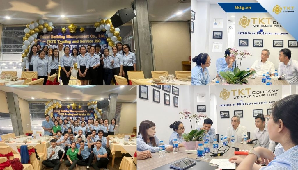 Hoạt động hợp tác TKT Company Fukui Building họp chỉ đạo hướng hợp tác trong tương lai