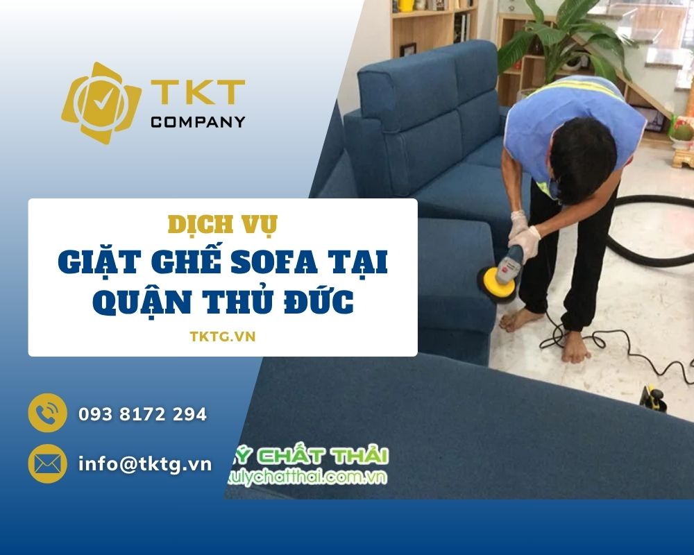 Dịch vụ giặt ghế sofa Thủ Đức uy tín, giá tốt chỉ 200k/bộ