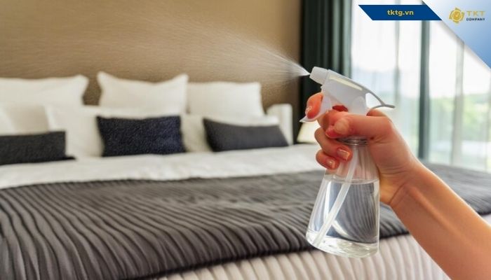 Lưu ý trong quá trình khử mùi nước tiểu trên nệm đã lâu