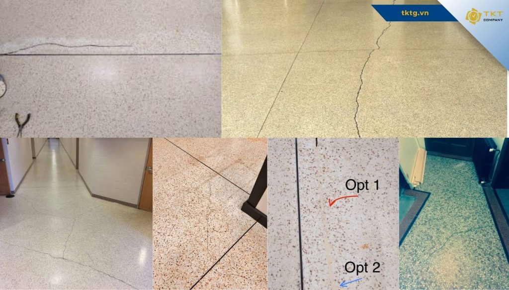 Terrazzo có dễ bị nứt hay không?