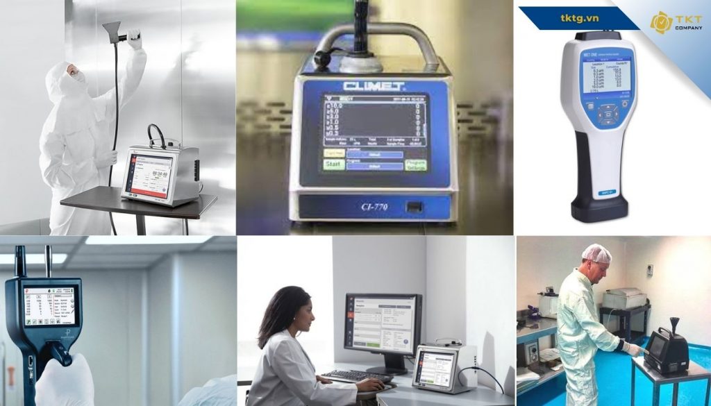 Máy đếm hạt đo chất lượng phòng sạch