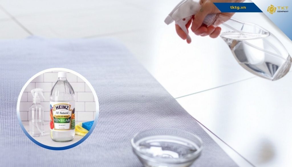 Khử mùi thảm trải sàn bằng giấm