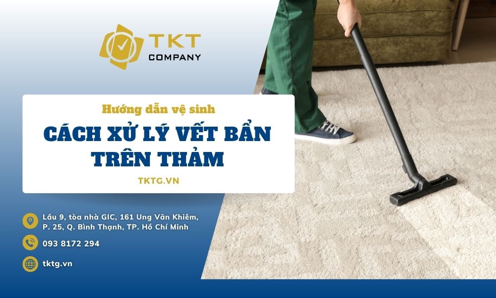 Cách giặt thảm bị bẩn nhanh, hiệu quả tại nhà