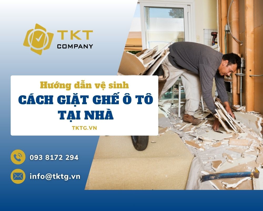 Cách giặt ghế ô tô tại nhà hiệu quả như chuyên nghiệp 2025