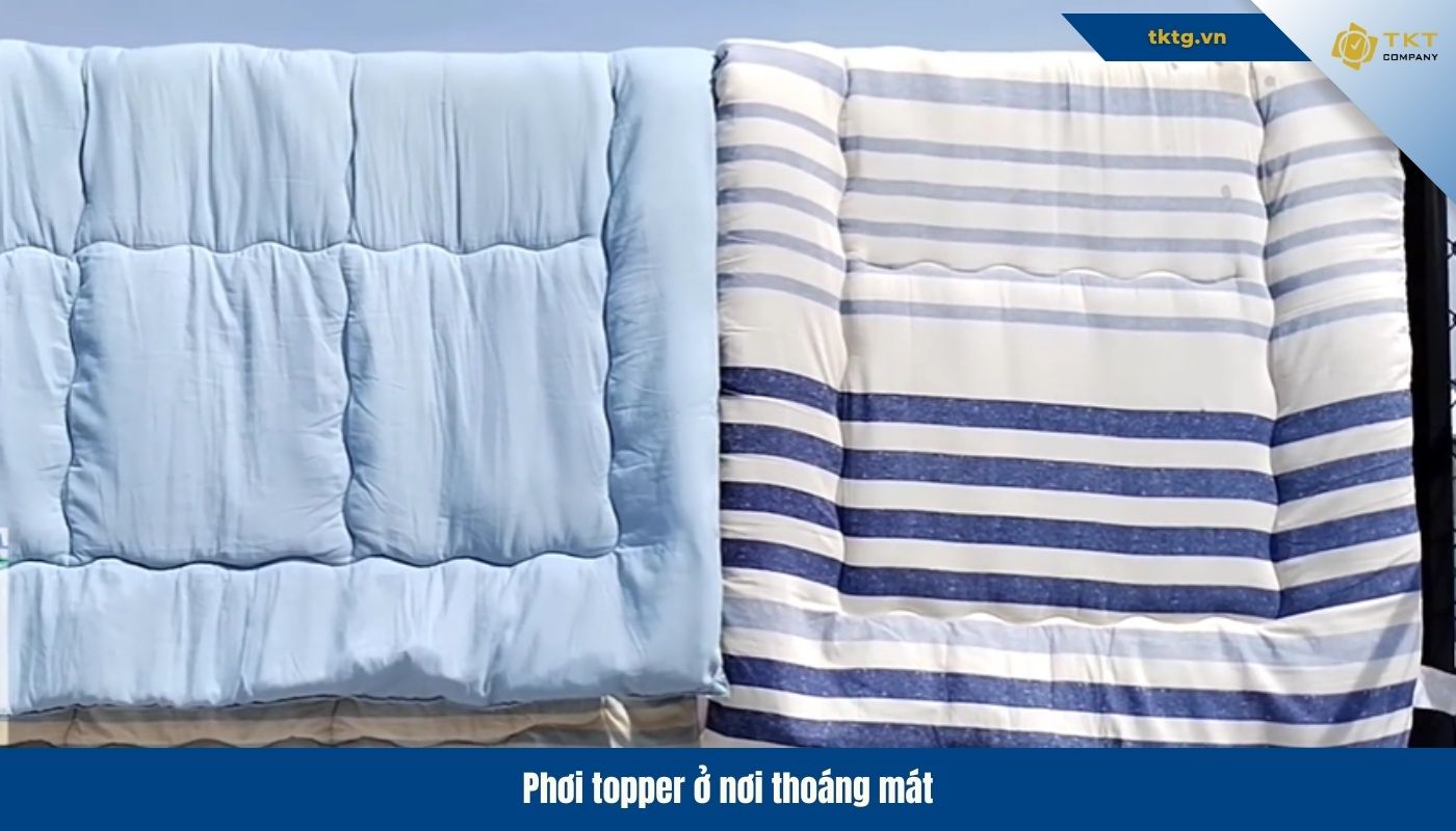 Cách giặt topper everon thành công