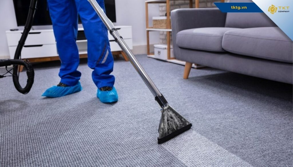 Lau dọn nhà trọn gói Quận 5 giặt thảm, nệm, sofa