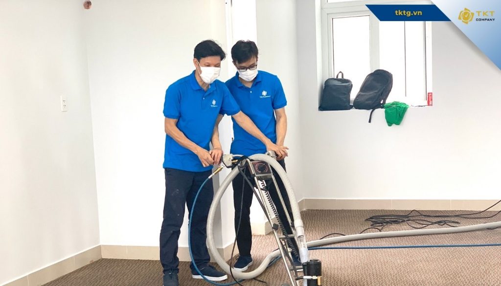 Dịch vụ vệ sinh nhà đang sử dụng ở Quận 6