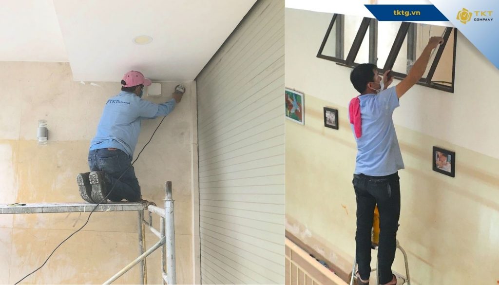 Dịch vụ vệ sinh nhà sau thi công và cải tạo quận 8