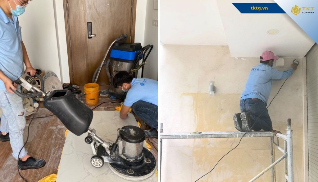 Vệ sinh dọn dẹp nhà mới xây, sau sửa chữa