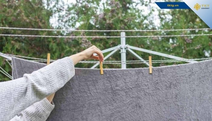 Diệt nấm mốc trên thảm bằng cách phơi nắng