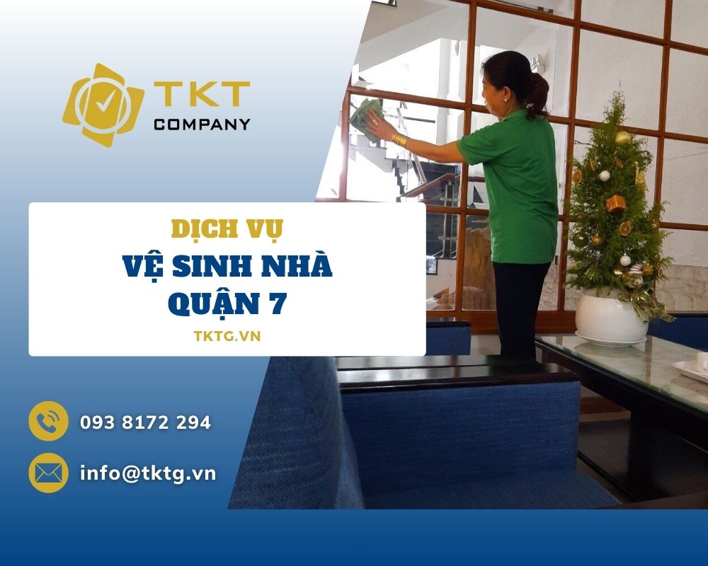 Dịch vụ vệ sinh nhà Quận 7