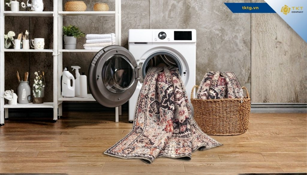 Tìm hiểu về phương pháp giặt thảm bằng máy