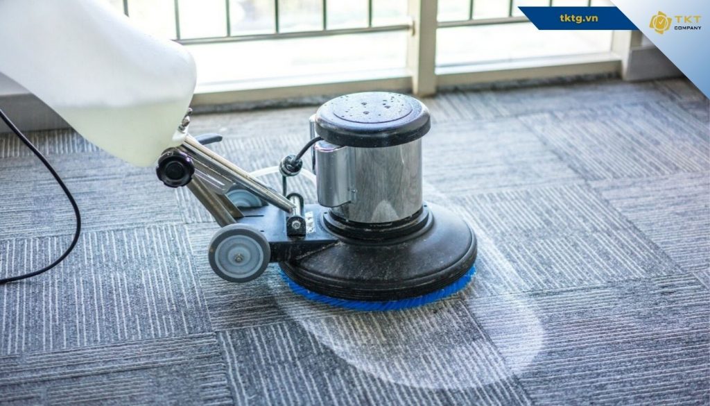 cách loại bỏ lông thú cưng trên thảm bằng máy giặt thảm chuyên sâu