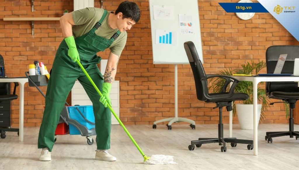 cách lau nhà sạch không bị rít đúng kỹ thuật