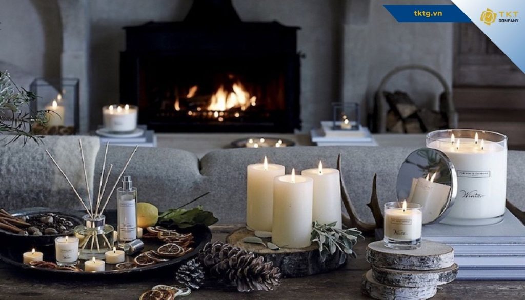 Sử dụng nến thơm làm giảm mùi hôi trên ghế