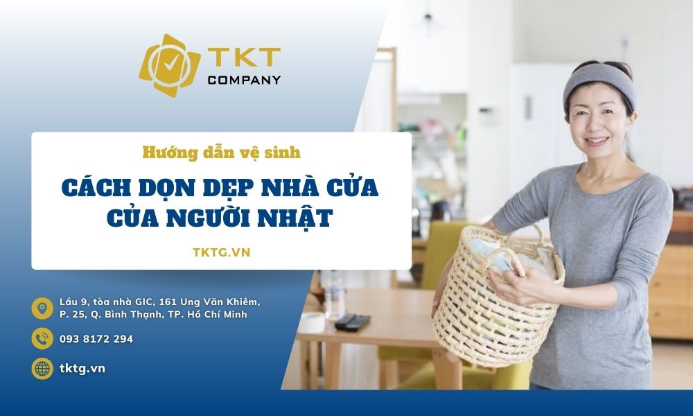 Phương pháp dọn dẹp nhà kiểu Nhật