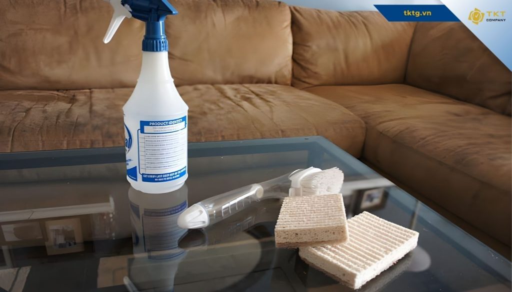 cách khử mùi hôi ở ghế sofa bằng Xịt khử mùi chuyên dụng