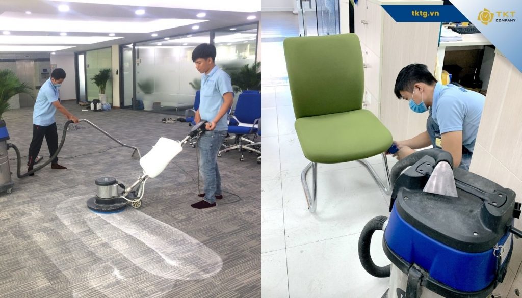 Gói dịch vụ vệ sinh tại phường Cầu Ông Lãnh của TKT Company