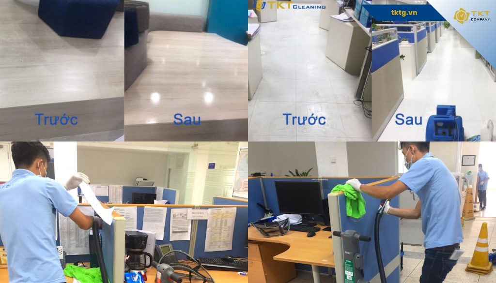 Gói dịch vụ vệ sinh Phường Bến Thành cho văn phòng, cao ốc