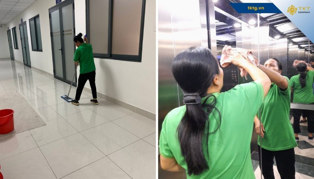 TKT Company - Công ty vệ sinh Phường Sài Gòn cho văn phòng, không gian ở