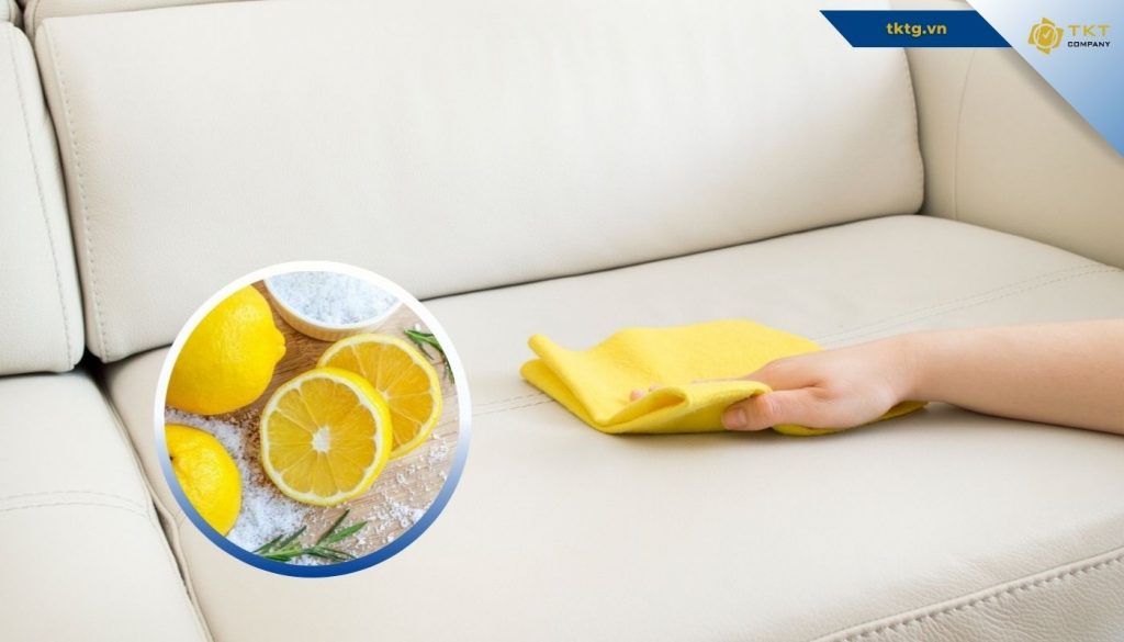 Axit tự nhiên trong chanh có khả năng loại bỏ nấm mốc và khử mùi hôi hiệu quả