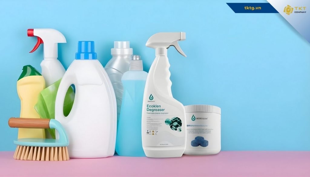 Người dùng có thể sử dụng hóa chất chuyên dụng để tẩy nước xi măng trên kính