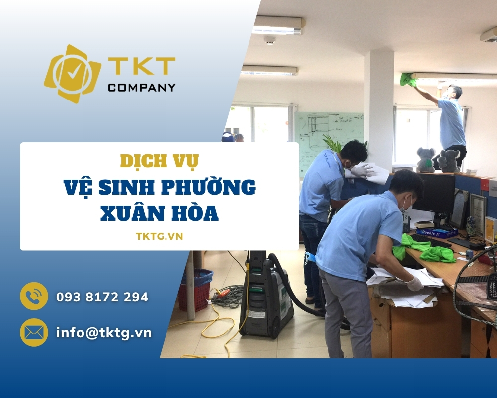 Dịch vụ vệ sinh Phường Xuân Hòa