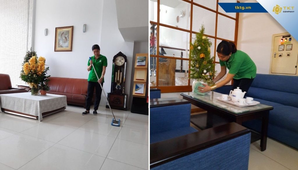 TKT Company cung cấp dịch vụ dọn dẹp Phường Nhiêu Lộc cho nhà ở, căn hộ