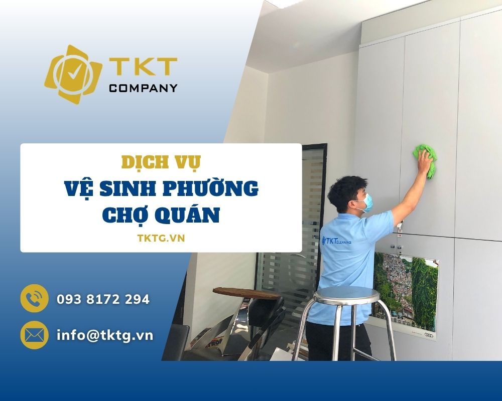dịch vụ vệ sinh Phường Chợ Quán