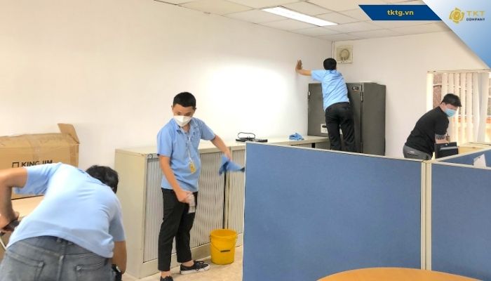 Văn phòng cần vệ sinh định kỳ